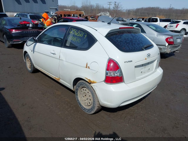 12568217 :رقم المزاد ، KMHCN35CX8U100870 vin ، 2008 Hyundai Accent Gs مزاد بيع