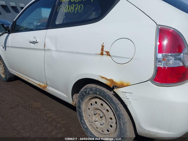 12568217 :رقم المزاد ، KMHCN35CX8U100870 vin ، 2008 Hyundai Accent Gs مزاد بيع