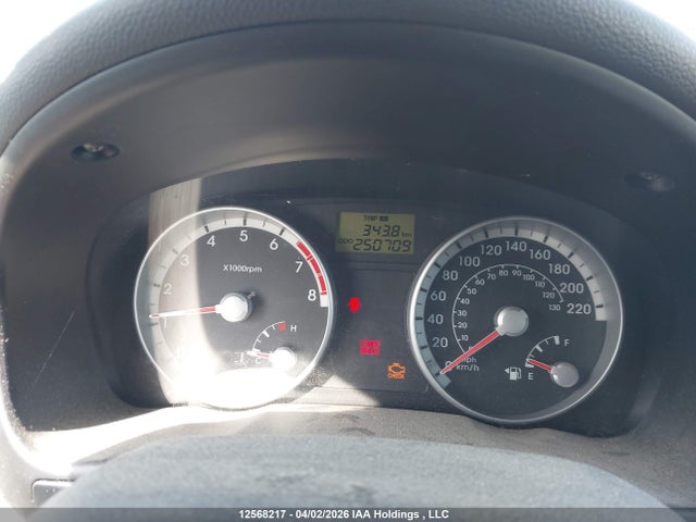 12568217 :رقم المزاد ، KMHCN35CX8U100870 vin ، 2008 Hyundai Accent Gs مزاد بيع