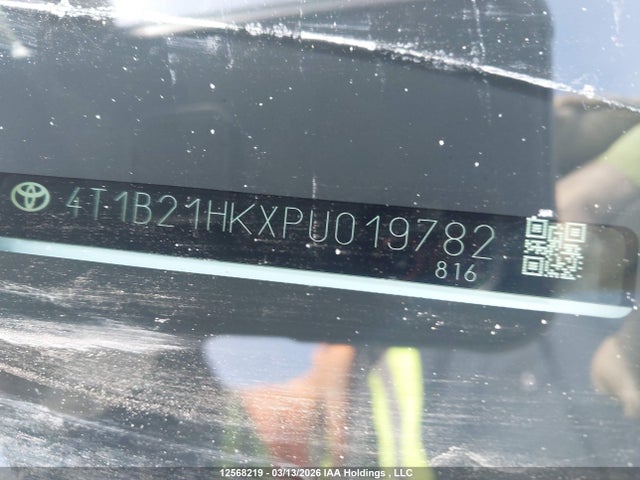 4T1B21HKXPU019782 Toyota Camry Xle/se
