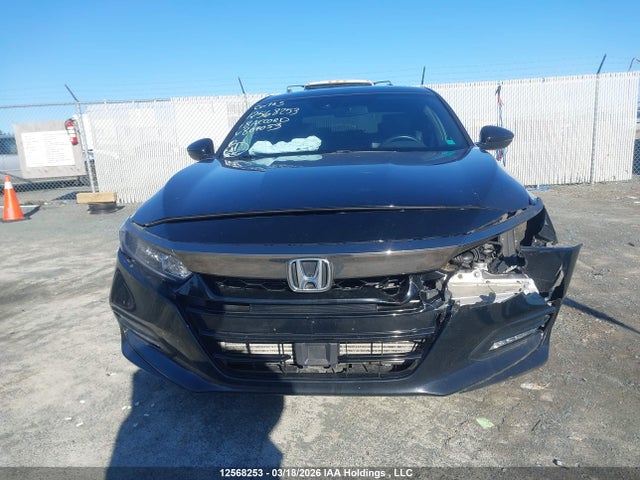 12568253 :رقم المزاد ، 1HGCV1E31JA804053 vin ، 2018 Honda Accord Sport مزاد بيع