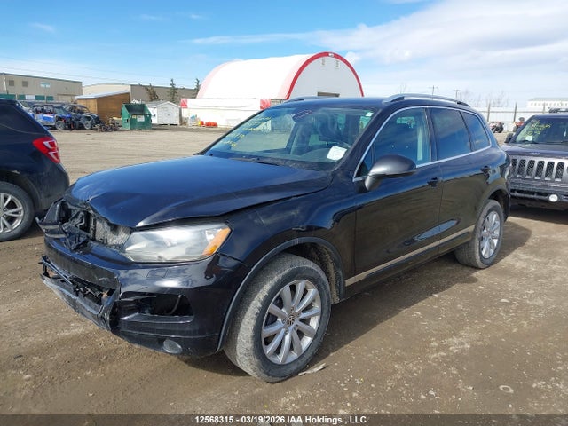 12568315 :رقم المزاد ، WVGEF9BP8CD010738 vin ، 2012 Volkswagen Touareg 3.6l Comfortline/3.6l Execline/3.6l Highline مزاد بيع
