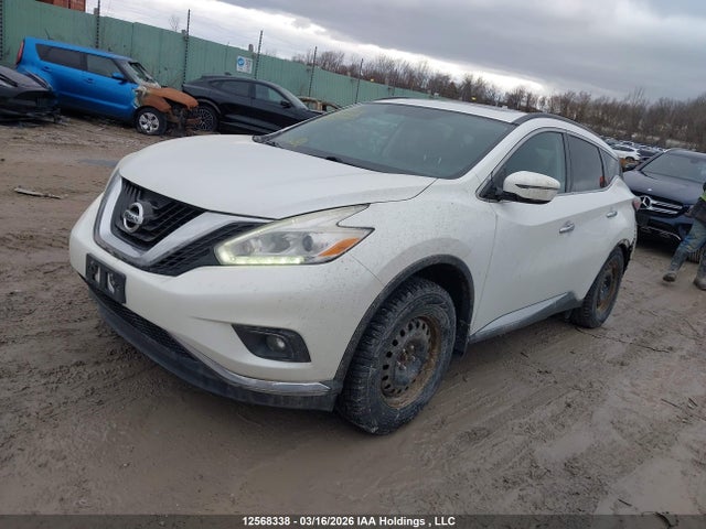 5N1AZ2MH9GN135315 Nissan Murano Platinum/sl/sv
