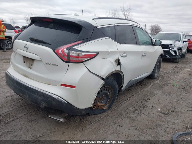 5N1AZ2MH9GN135315 Nissan Murano Platinum/sl/sv