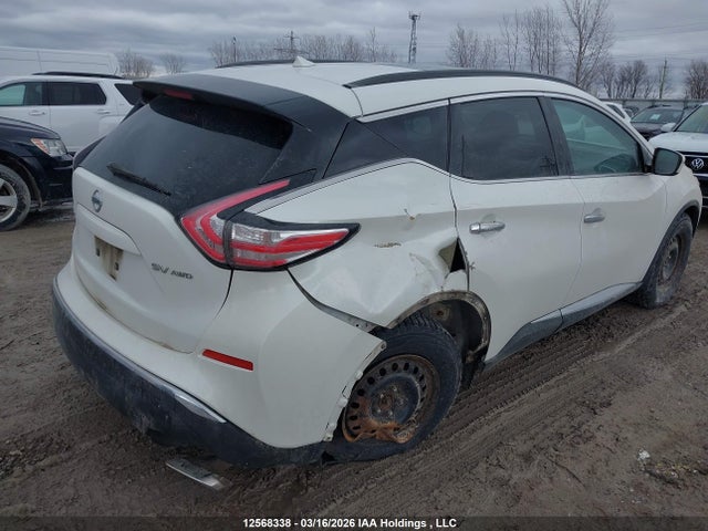 5N1AZ2MH9GN135315 Nissan Murano Platinum/sl/sv