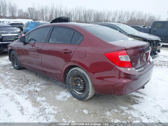 Продажа на аукционе авто 2012 Honda Civic Lx, vin: 2HGFB2E45CH028048, номер лота: 12568340