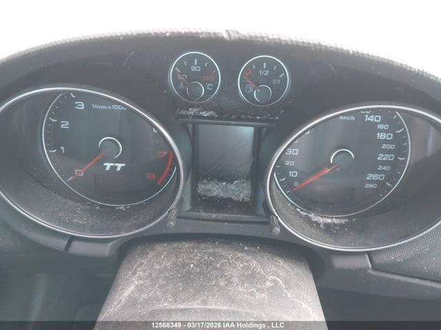 12568349 :رقم المزاد ، TRUAF38JX91016284 vin ، 2009 Audi Tt 2.0t مزاد بيع