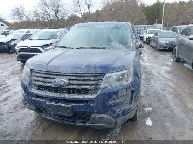 12568352 :رقم المزاد ، 1FM5K8AR2GGC15887 vin ، 2016 Ford Utility Police Interceptor مزاد بيع
