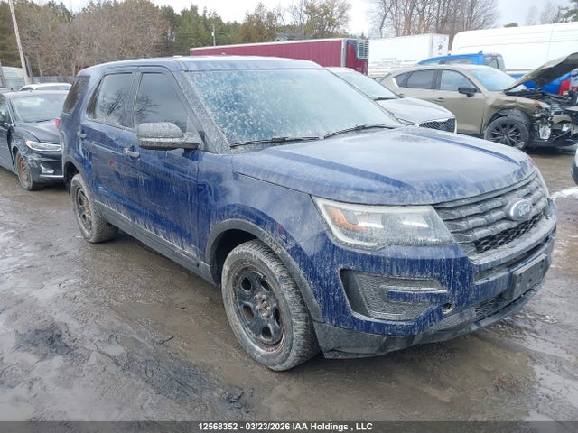 12568352 :رقم المزاد ، 1FM5K8AR2GGC15887 vin ، 2016 Ford Utility Police Interceptor مزاد بيع