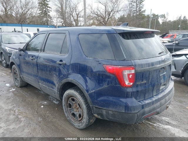 12568352 :رقم المزاد ، 1FM5K8AR2GGC15887 vin ، 2016 Ford Utility Police Interceptor مزاد بيع