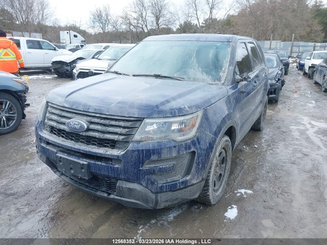 12568352 :رقم المزاد ، 1FM5K8AR2GGC15887 vin ، 2016 Ford Utility Police Interceptor مزاد بيع