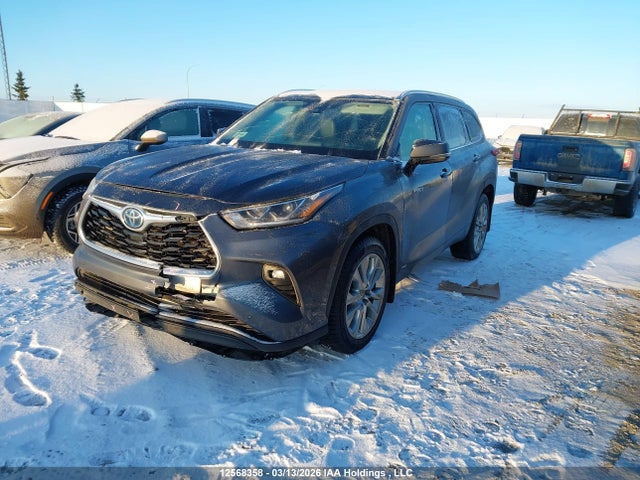 2021 Toyota Highlander Hybrid Limited მანქანა იყიდება აუქციონზე, vin: 5TDDBRCH0MS021046, აუქციონის ნომერი: 12568358