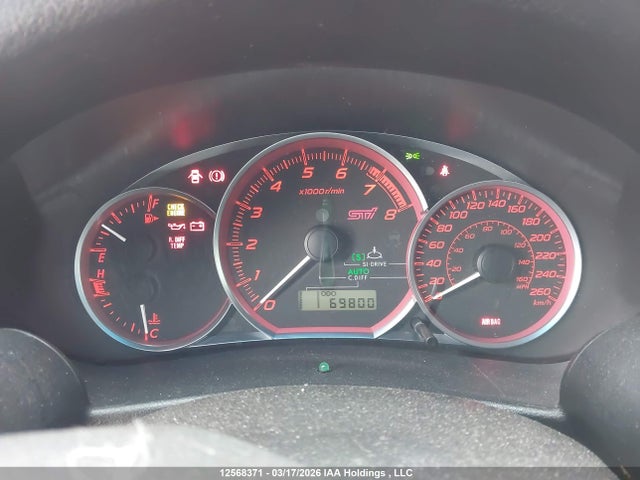 12568371 :رقم المزاد ، JF1GV8G63BL511511 vin ، 2011 Subaru Impreza Wrx Sti مزاد بيع
