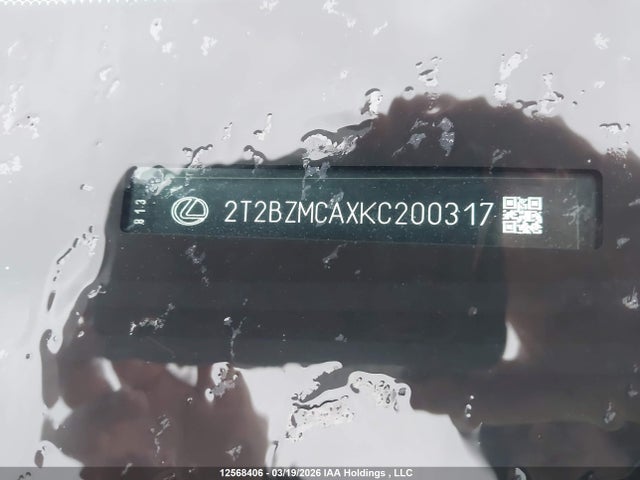 Продажа на аукционе авто 2019 Lexus Rx 350, vin: 2T2BZMCAXKC200317, номер лота: 12568406