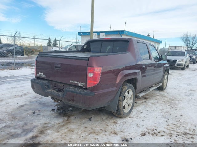 2010 Honda Ridgeline Rtl მანქანა იყიდება აუქციონზე, vin: 5FPYK1F56AB501099, აუქციონის ნომერი: 12568414