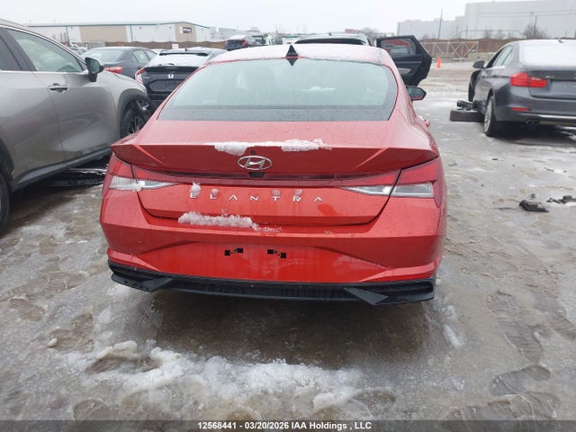 Продажа на аукционе авто 2022 Hyundai Elantra Preferred Ivt With Sun And Tech Package, vin: KMHLM4AG9NU289833, номер лота: 12568441