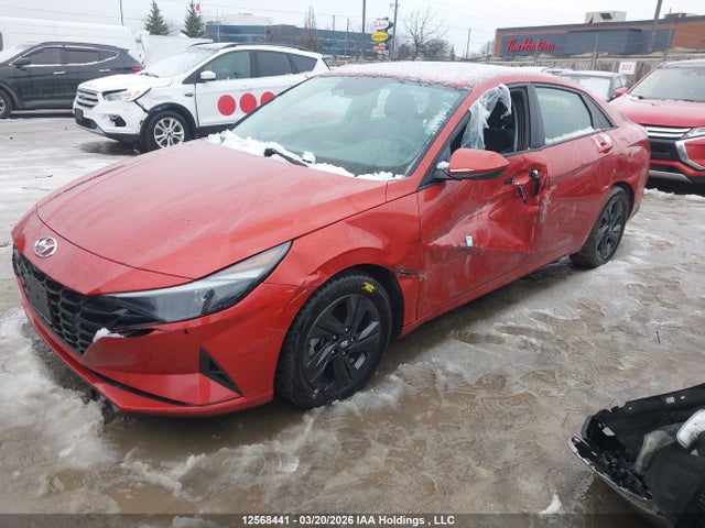 Продажа на аукционе авто 2022 Hyundai Elantra Preferred Ivt With Sun And Tech Package, vin: KMHLM4AG9NU289833, номер лота: 12568441