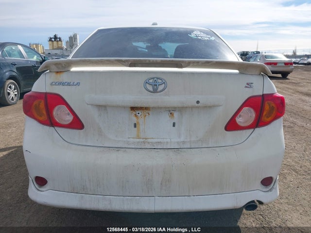 12568445 :رقم المزاد ، 2T1BU40E09C037083 vin ، 2009 Toyota Corolla S مزاد بيع