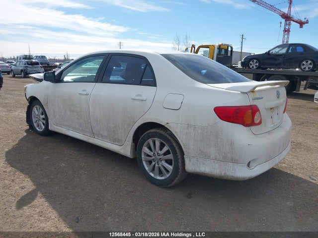 12568445 :رقم المزاد ، 2T1BU40E09C037083 vin ، 2009 Toyota Corolla S مزاد بيع