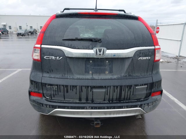 12568471 :رقم المزاد ، 5J6RM4H97FL804819 vin ، 2015 Honda Cr-v Touring مزاد بيع