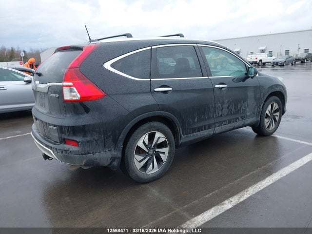 12568471 :رقم المزاد ، 5J6RM4H97FL804819 vin ، 2015 Honda Cr-v Touring مزاد بيع