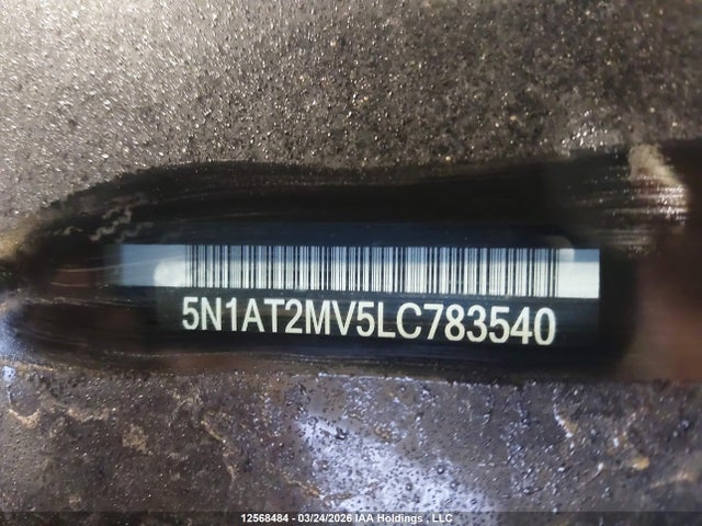 5N1AT2MV5LC783540 Nissan Rogue S/sl/sv