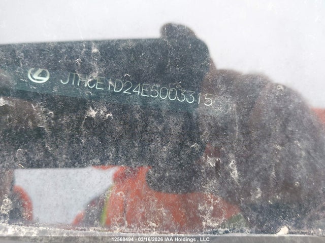12568494 :رقم المزاد ، JTHCE1D24E5003315 vin ، 2014 Lexus Is 350 مزاد بيع