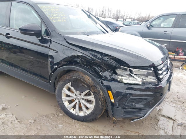 2019 Volkswagen Tiguan S მანქანა იყიდება აუქციონზე, vin: 3VV0B7AX2KM012070, აუქციონის ნომერი: 12568530