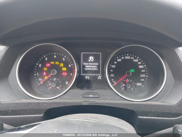 2019 Volkswagen Tiguan S მანქანა იყიდება აუქციონზე, vin: 3VV0B7AX2KM012070, აუქციონის ნომერი: 12568530