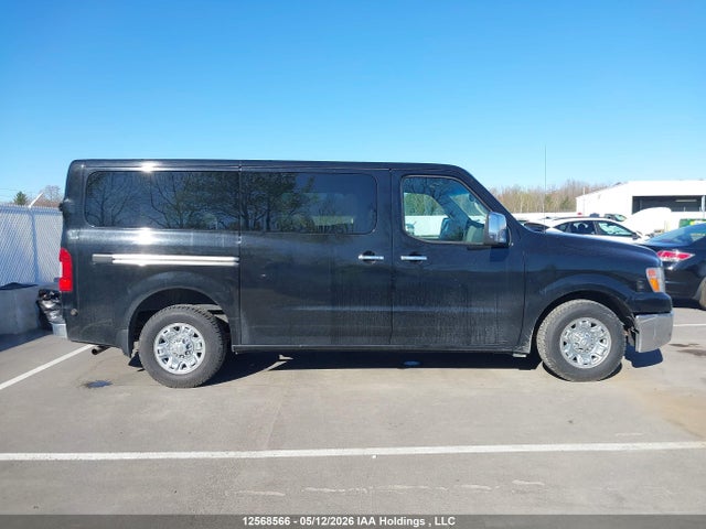 2013 Nissan Nv Passenger Nv3500 Hd S V8/sl V8/sv V8 მანქანა იყიდება აუქციონზე, vin: 5BZAF0AA8DN201339, აუქციონის ნომერი: 12568566