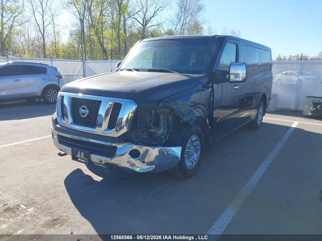 2013 Nissan Nv Passenger Nv3500 Hd S V8/sl V8/sv V8 მანქანა იყიდება აუქციონზე, vin: 5BZAF0AA8DN201339, აუქციონის ნომერი: 12568566