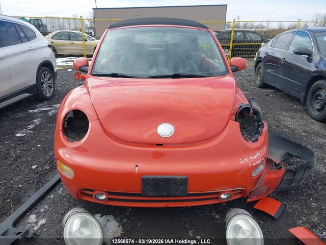 12568574 :رقم المزاد ، 3VWCK21YX3M324918 vin ، 2003 Volkswagen New Beetle Gls مزاد بيع