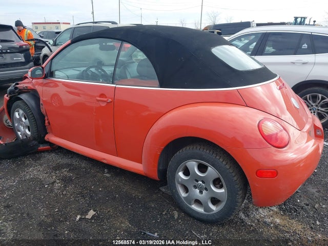 12568574 :رقم المزاد ، 3VWCK21YX3M324918 vin ، 2003 Volkswagen New Beetle Gls مزاد بيع
