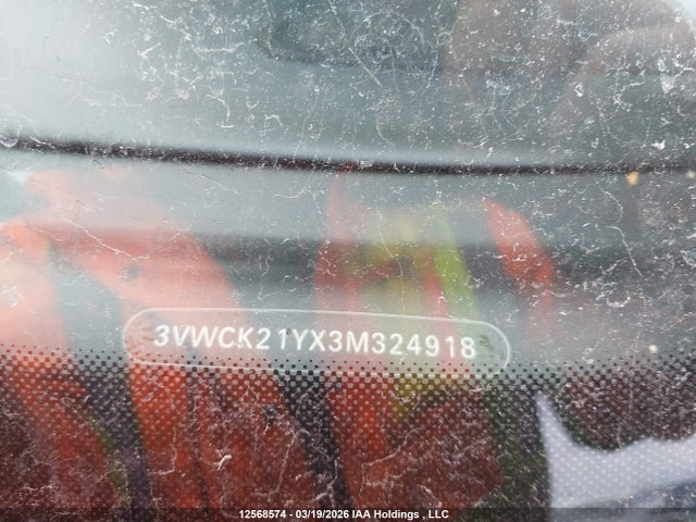 12568574 :رقم المزاد ، 3VWCK21YX3M324918 vin ، 2003 Volkswagen New Beetle Gls مزاد بيع