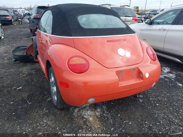 12568574 :رقم المزاد ، 3VWCK21YX3M324918 vin ، 2003 Volkswagen New Beetle Gls مزاد بيع