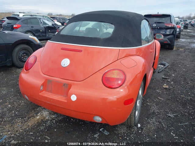12568574 :رقم المزاد ، 3VWCK21YX3M324918 vin ، 2003 Volkswagen New Beetle Gls مزاد بيع