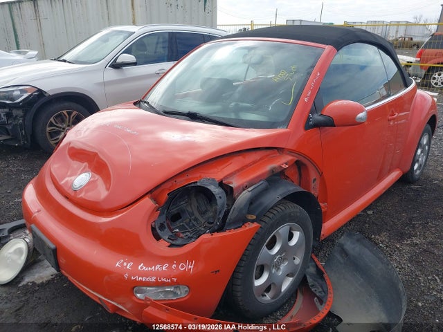 12568574 :رقم المزاد ، 3VWCK21YX3M324918 vin ، 2003 Volkswagen New Beetle Gls مزاد بيع