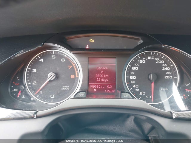 12568578 :رقم المزاد ، WAUAFCFLXBN057024 vin ، 2011 Audi A4 2.0t مزاد بيع