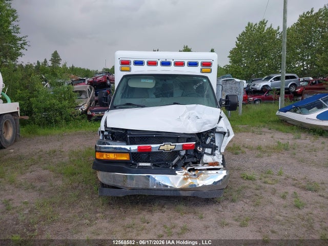 12568582 :رقم المزاد ، 1GB3GSC70P1125974 vin ، 2023 Chevrolet Express G3500 مزاد بيع