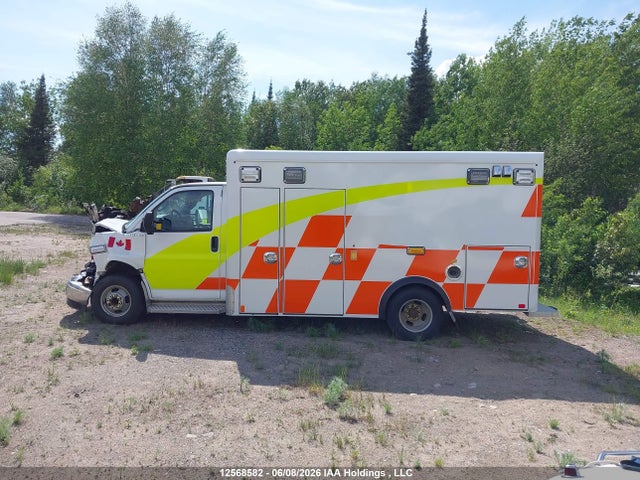 12568582 :رقم المزاد ، 1GB3GSC70P1125974 vin ، 2023 Chevrolet Express G3500 مزاد بيع