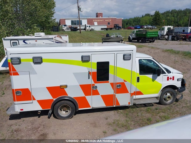 12568582 :رقم المزاد ، 1GB3GSC70P1125974 vin ، 2023 Chevrolet Express G3500 مزاد بيع