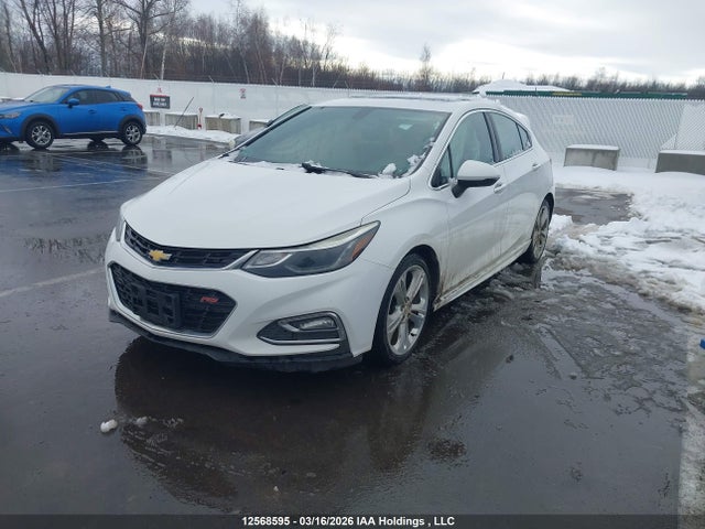 2018 Chevrolet Cruze Premier მანქანა იყიდება აუქციონზე, vin: 3G1BF6SM0JS568942, აუქციონის ნომერი: 12568595