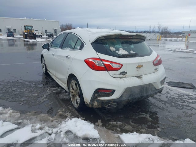 2018 Chevrolet Cruze Premier მანქანა იყიდება აუქციონზე, vin: 3G1BF6SM0JS568942, აუქციონის ნომერი: 12568595