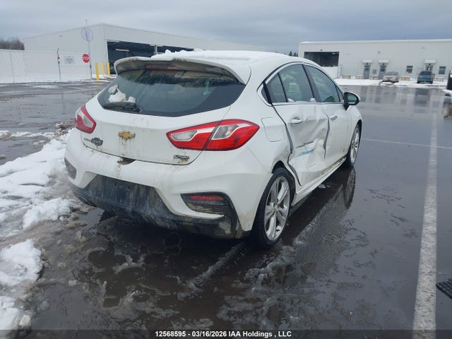 2018 Chevrolet Cruze Premier მანქანა იყიდება აუქციონზე, vin: 3G1BF6SM0JS568942, აუქციონის ნომერი: 12568595