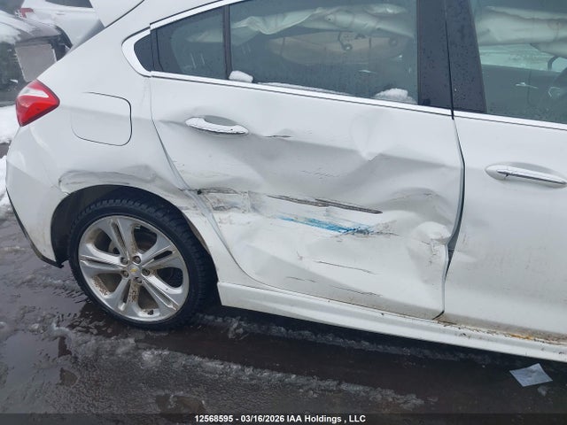 2018 Chevrolet Cruze Premier მანქანა იყიდება აუქციონზე, vin: 3G1BF6SM0JS568942, აუქციონის ნომერი: 12568595