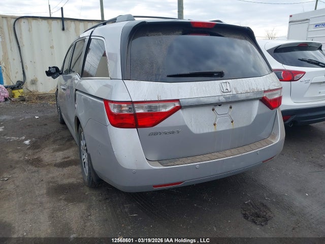 12568601 :رقم المزاد ، 5FNRL5H64BB504852 vin ، 2011 Honda Odyssey Exl مزاد بيع