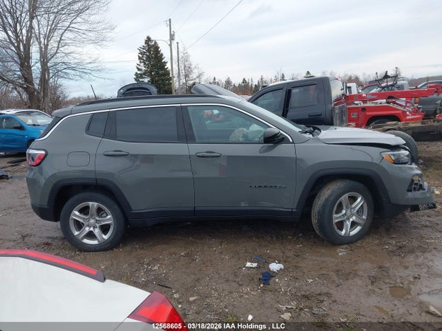 12568605 :رقم المزاد ، 3C4NJDBN7RT597800 vin ، 2024 Jeep Compass North مزاد بيع