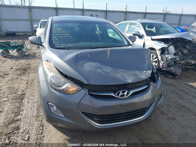 12568637 :رقم المزاد ، 5NPDH4AE3BH017571 vin ، 2011 Hyundai Elantra Gls/limited مزاد بيع