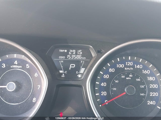 12568637 :رقم المزاد ، 5NPDH4AE3BH017571 vin ، 2011 Hyundai Elantra Gls/limited مزاد بيع