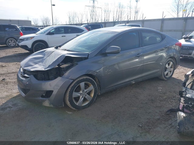 12568637 :رقم المزاد ، 5NPDH4AE3BH017571 vin ، 2011 Hyundai Elantra Gls/limited مزاد بيع